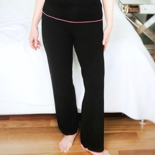 Relaxed fit yoga pants Bhumi, Midnight